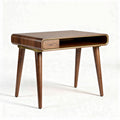 Tavolino in legno di noce con cassetto dimensioni 60 x 60 x 45cm
